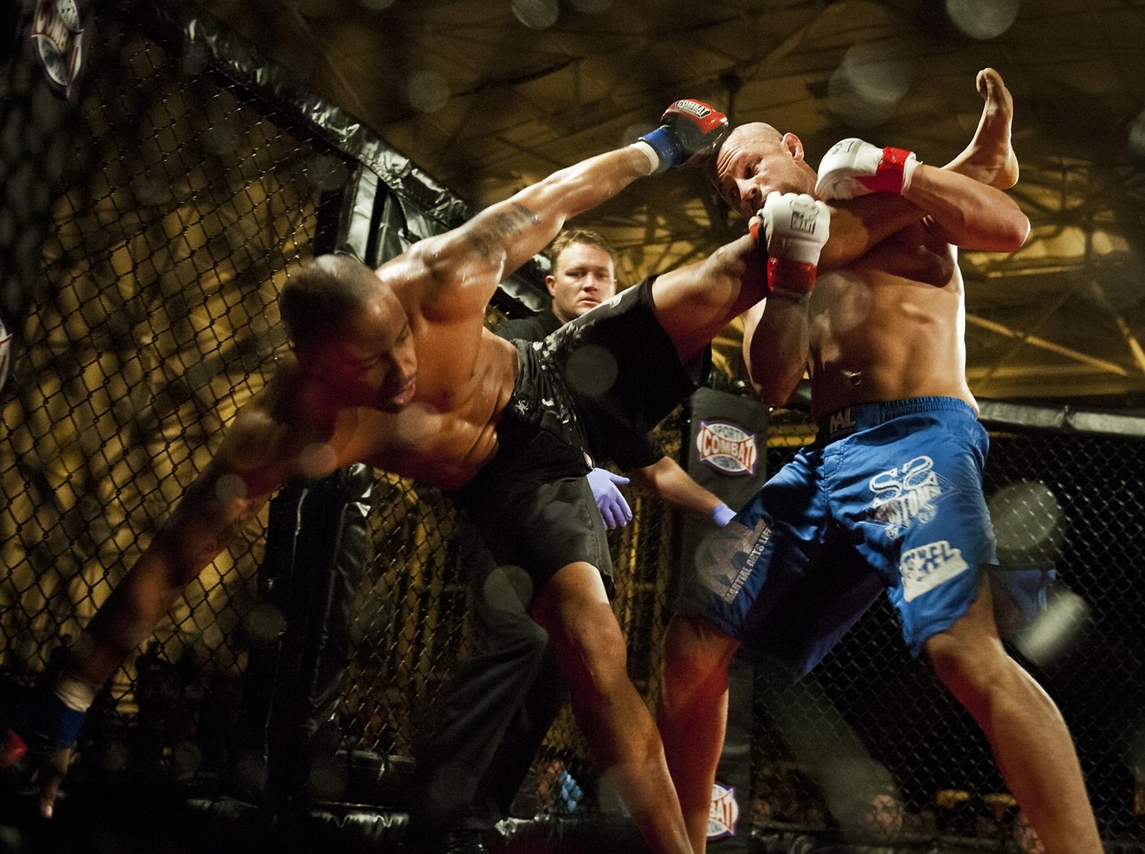 fighting action