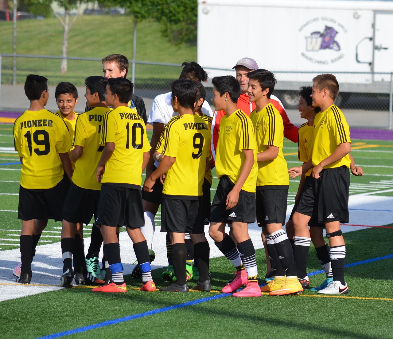 soccer players