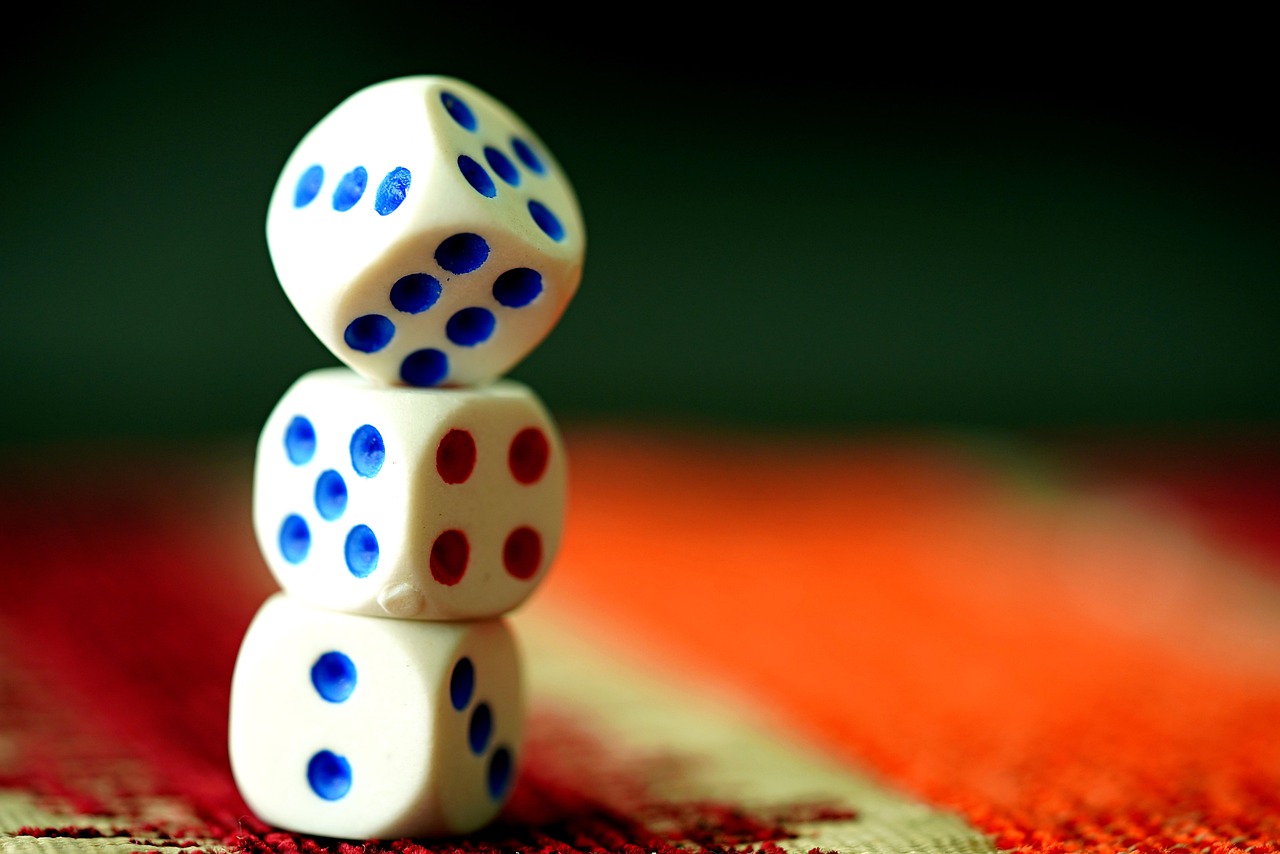 video game dice