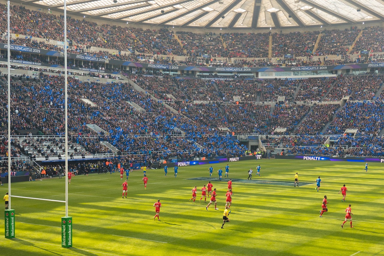 Rugby action