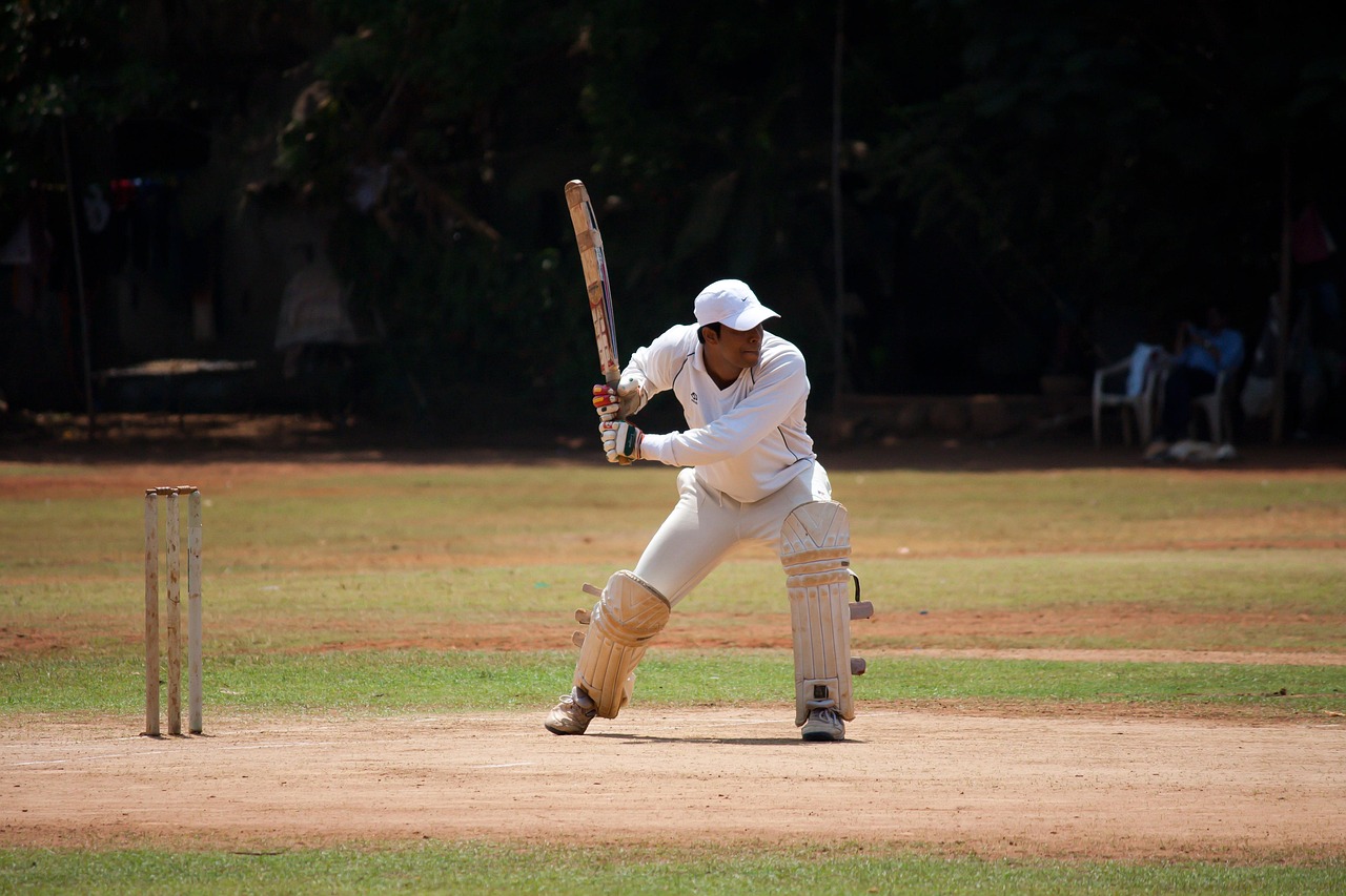 Cricket action