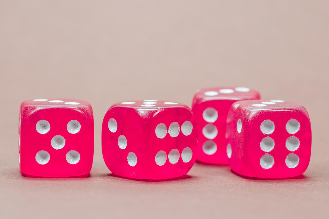 video game dice
