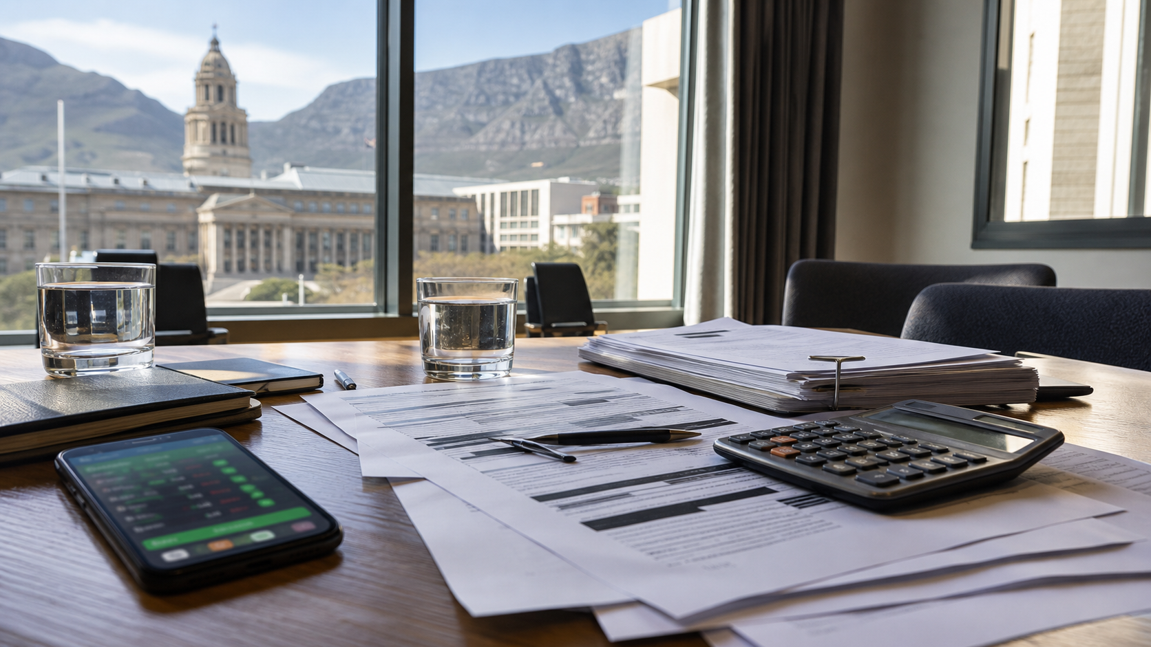 South African betting oversight and political funding news illustration