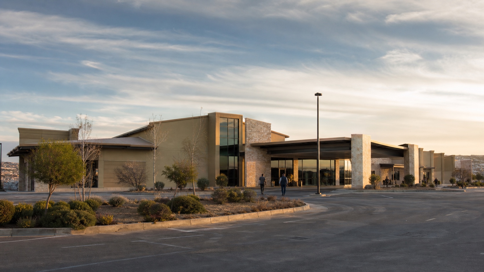 Unbranded regional casino property representing the planned Goldfields Casino sale in Welkom